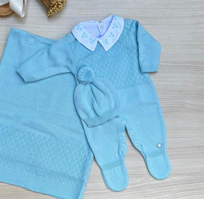 Saída Maternidade Tricot Liam