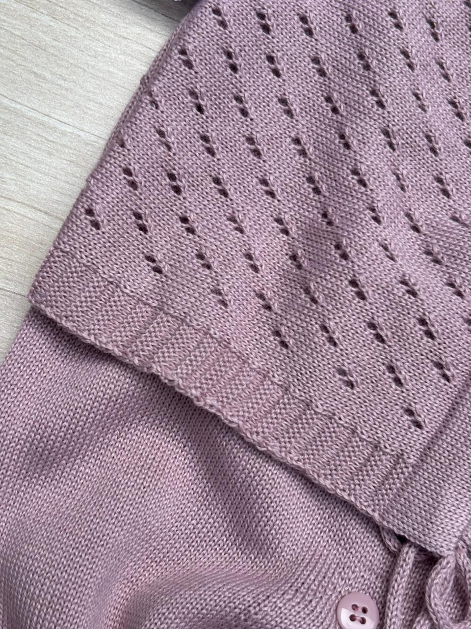 Saída Maternidade Tricot Alice Maria