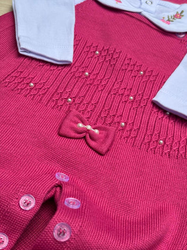 Saída Maternidade Tricot Laura Maria