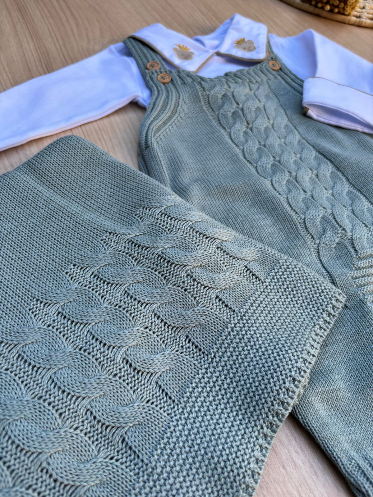 Saída Maternidade Tricot Raul