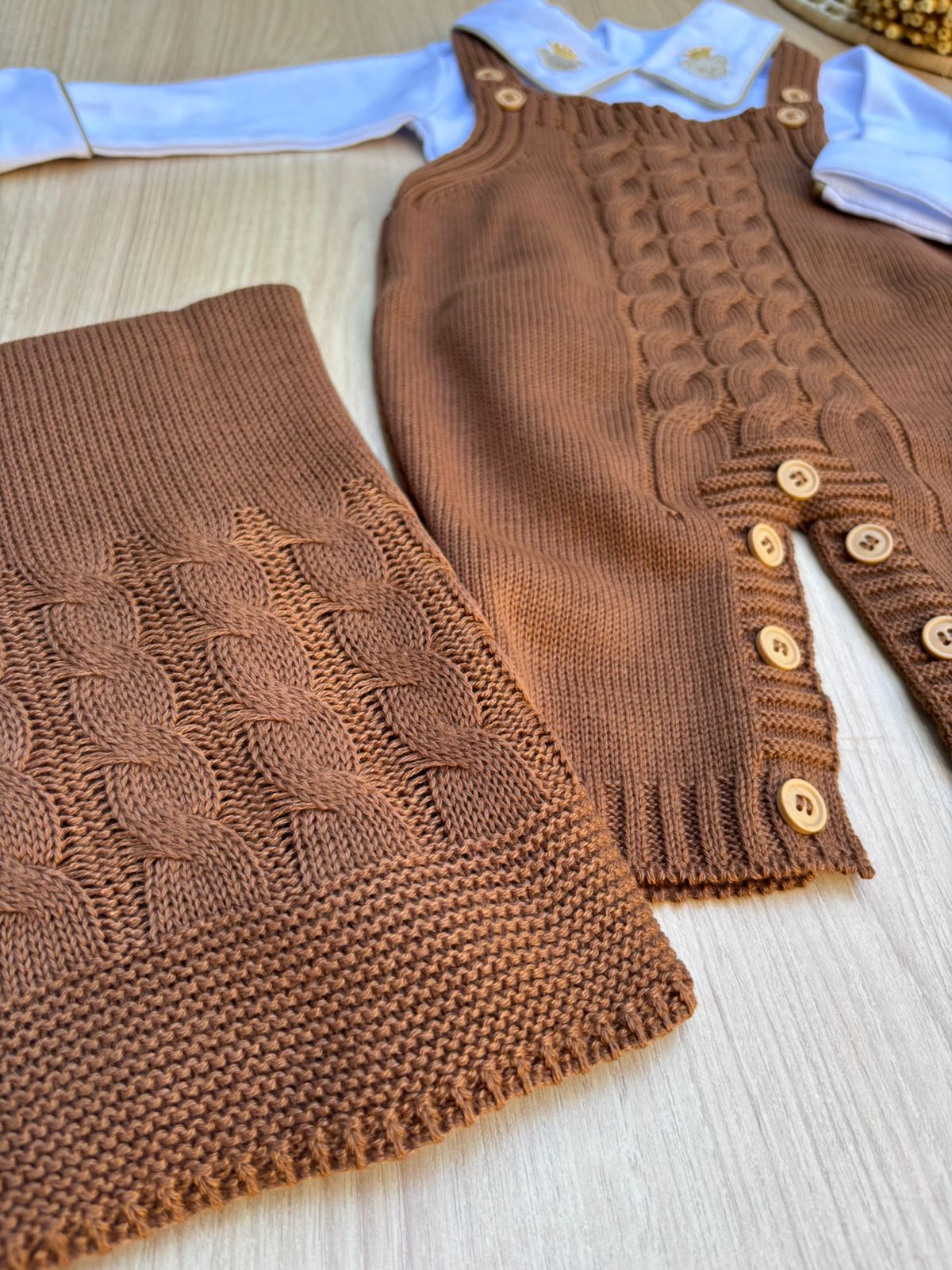 Saída Maternidade Tricot Raul