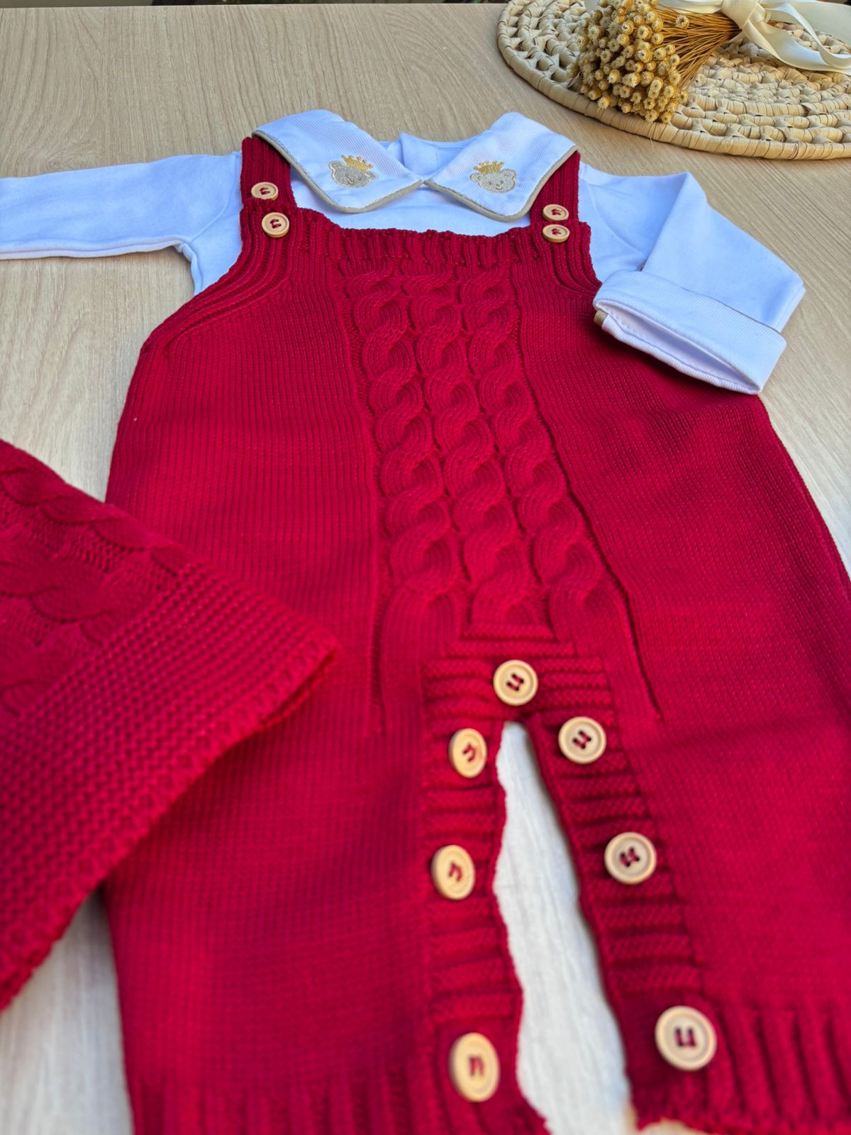 Saída Maternidade Tricot Raul
