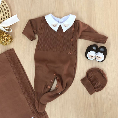 Saída Maternidade Tricot Benjamin