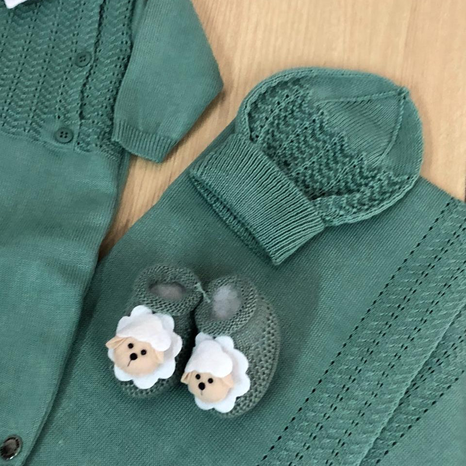 Saída Maternidade Tricot Benjamin