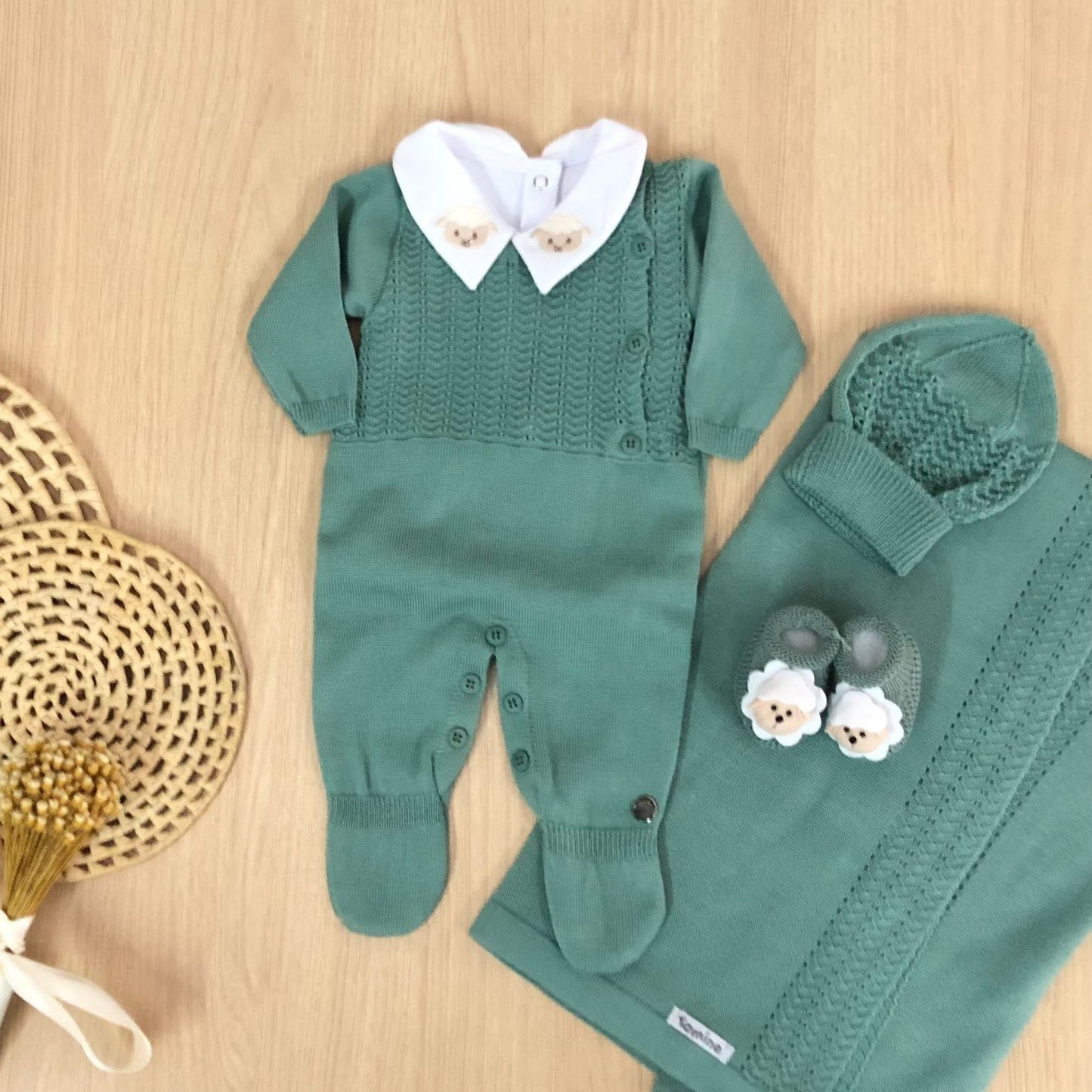 Saída Maternidade Tricot Benjamin