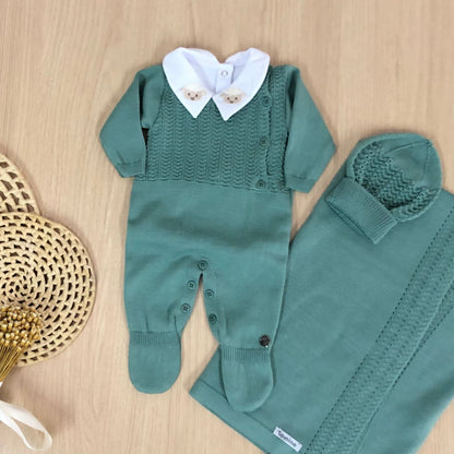 Saída Maternidade Tricot Benjamin