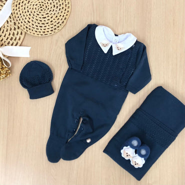 Saída Maternidade Tricot Benjamin