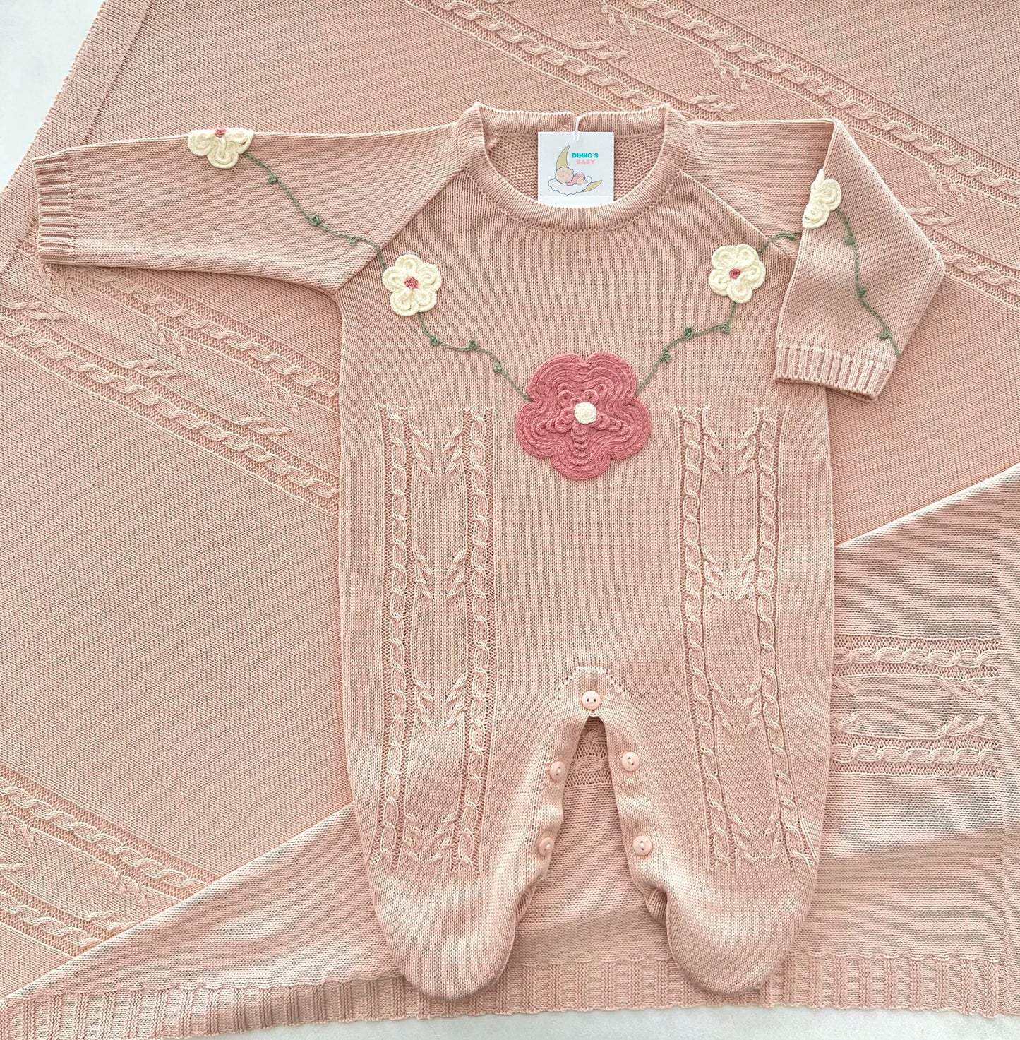Saída Maternidade Tricot Nicole