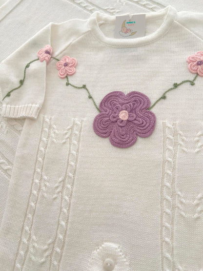 Saída Maternidade Tricot Nicole