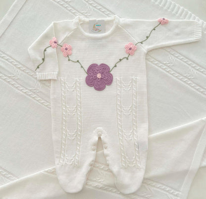Saída Maternidade Tricot Nicole