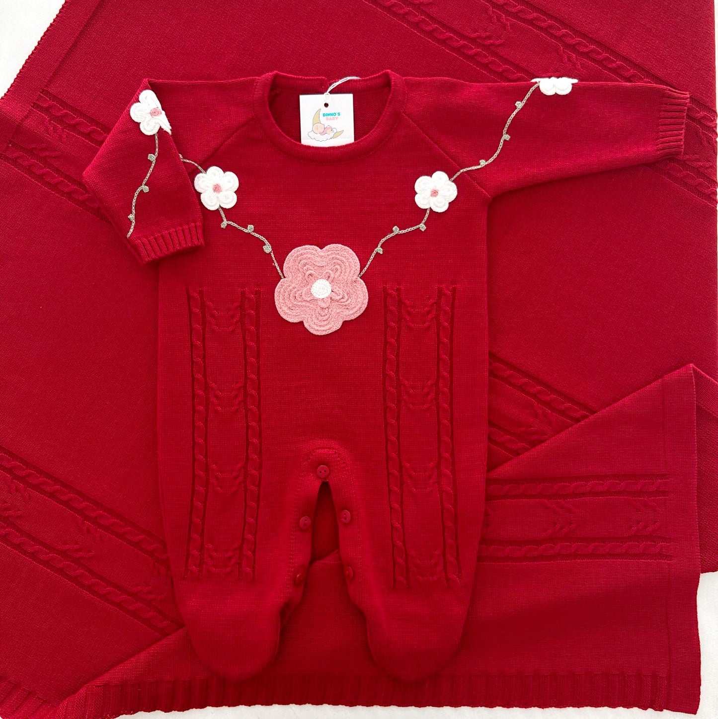 Saída Maternidade Tricot Nicole