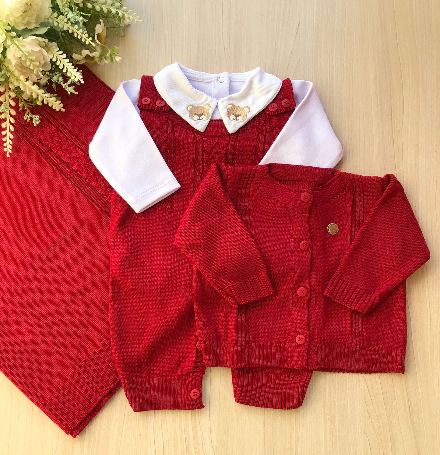 Saída Maternidade Tricot Levi