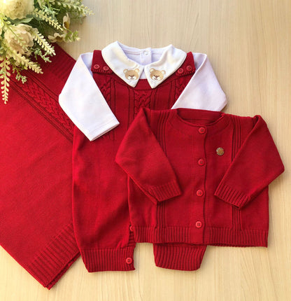 Saída Maternidade Tricot Levi