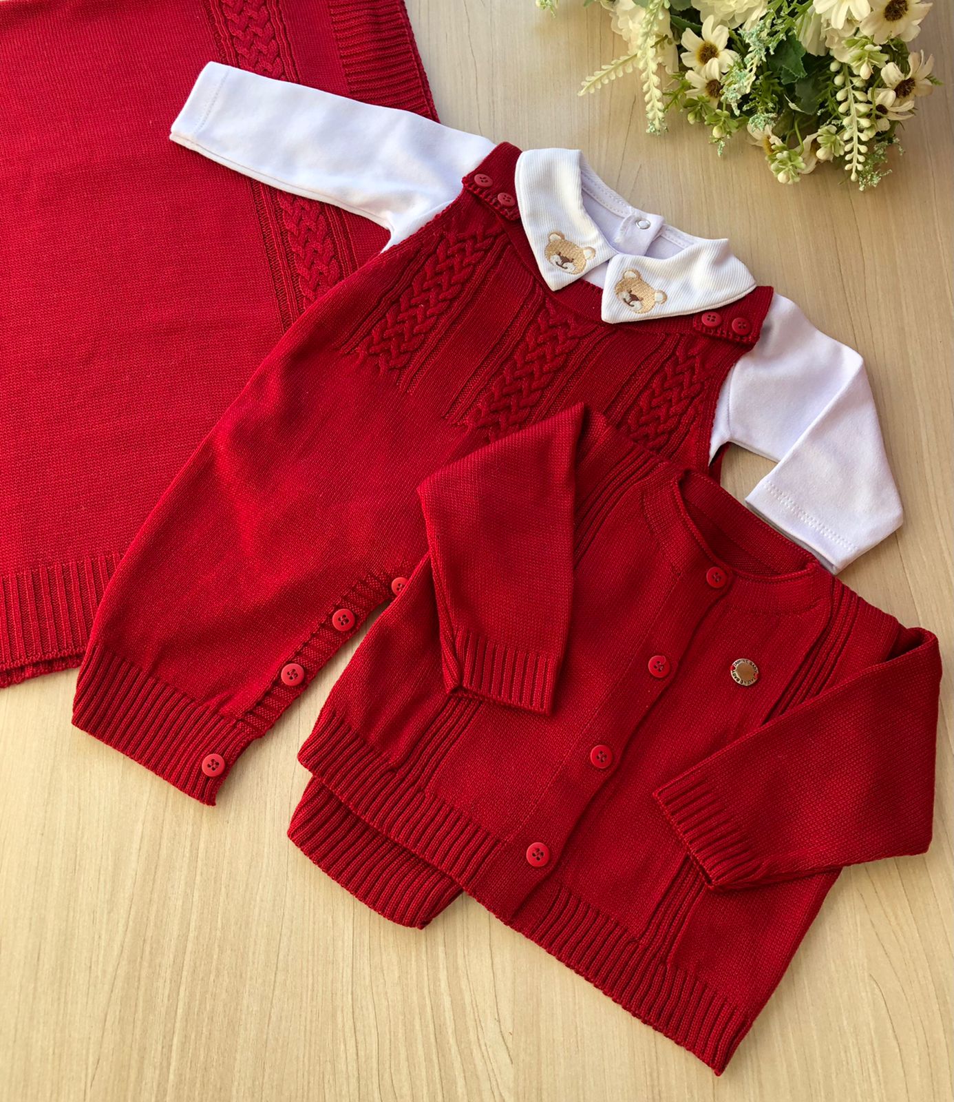 Saída Maternidade Tricot Levi