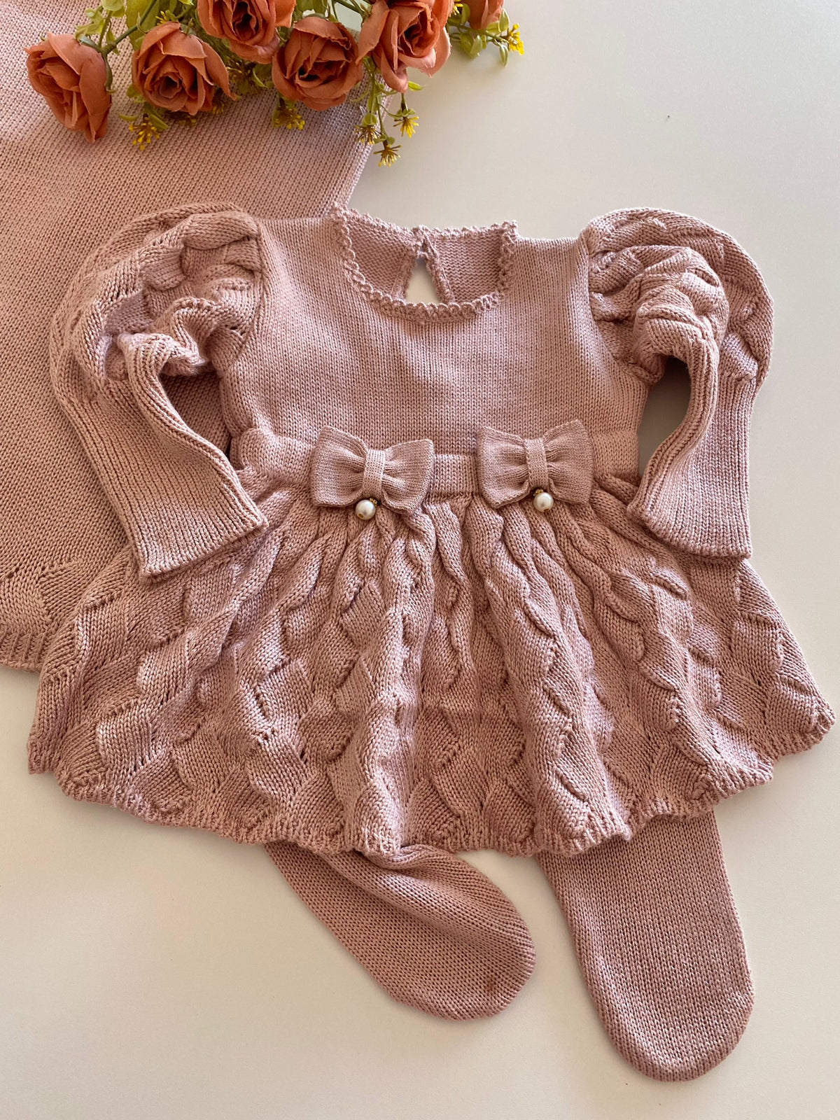 Saída Maternidade Tricot Bianca