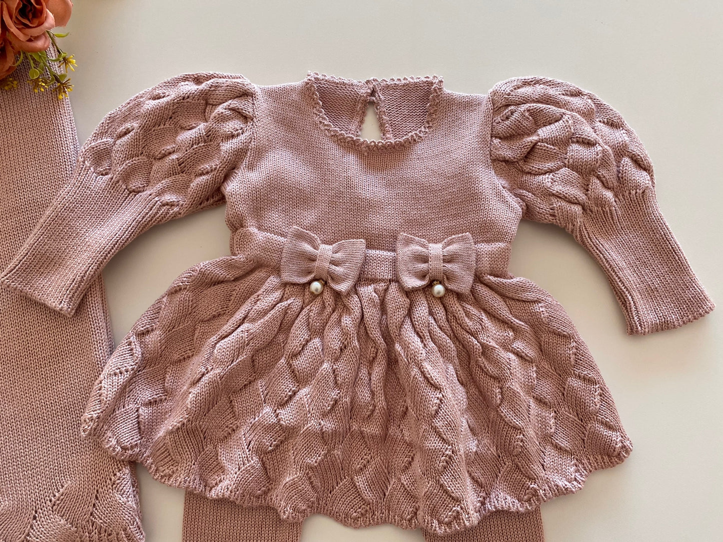 Saída Maternidade Tricot Bianca