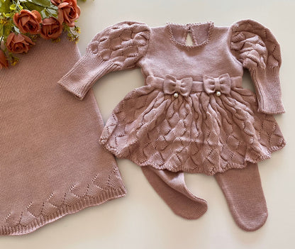 Saída Maternidade Tricot Bianca