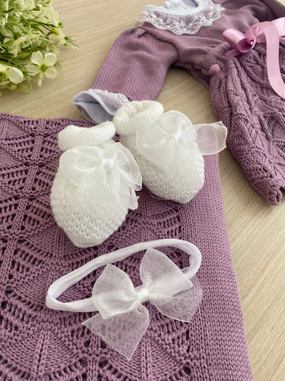 Saída Maternidade Tricot Elisa