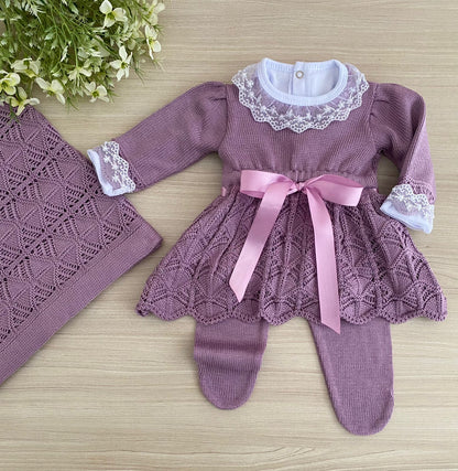 Saída Maternidade Tricot Elisa