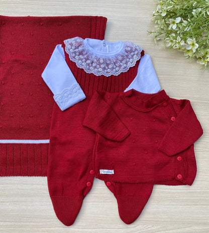 Saída Maternidade Tricot Valentina