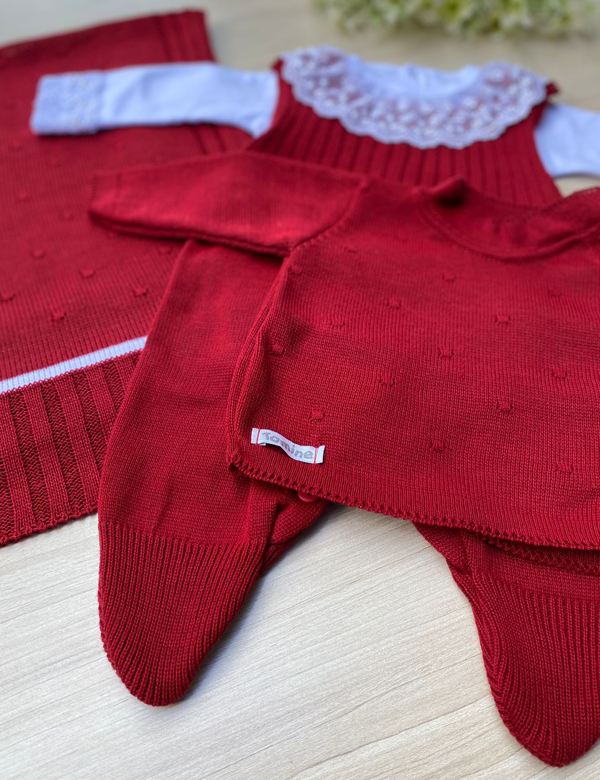 Saída Maternidade Tricot Valentina