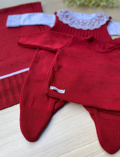 Saída Maternidade Tricot Valentina