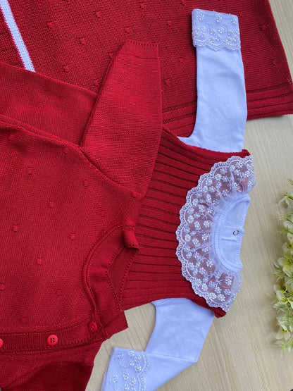 Saída Maternidade Tricot Valentina