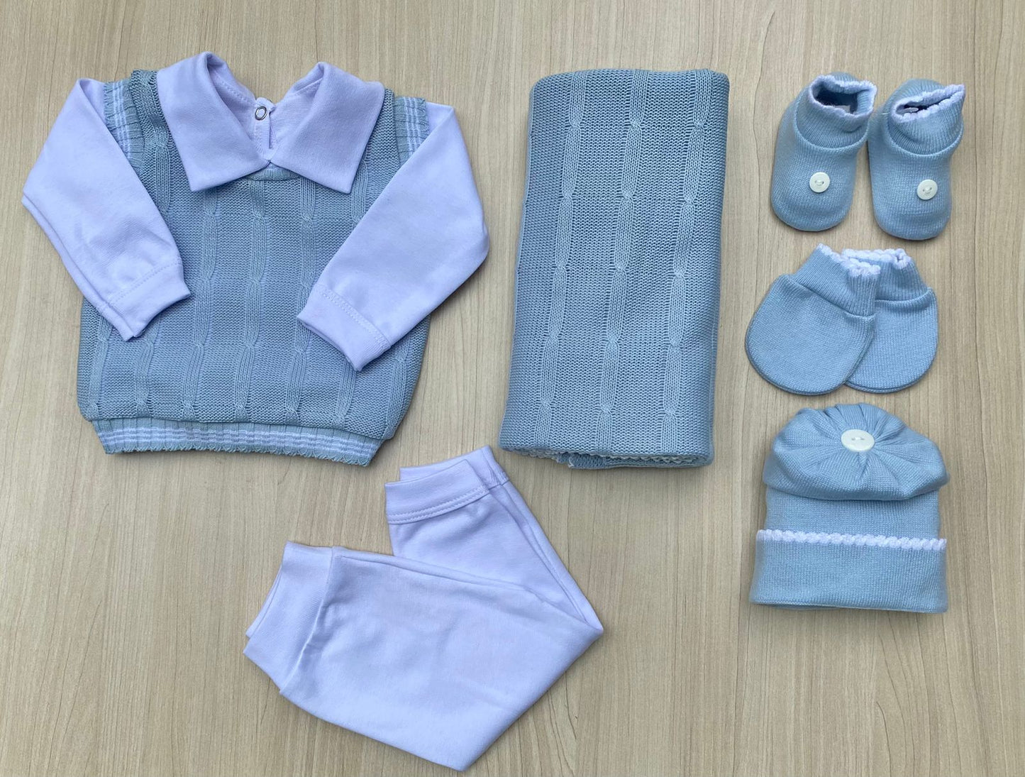 Saída Maternidade Tricot Igor