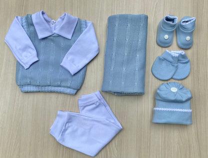 Saída Maternidade Tricot Igor