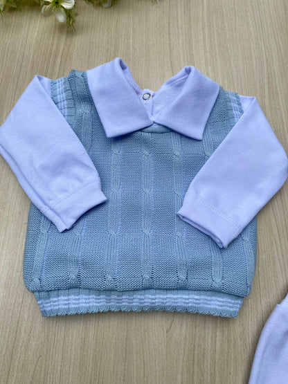 Saída Maternidade Tricot Igor