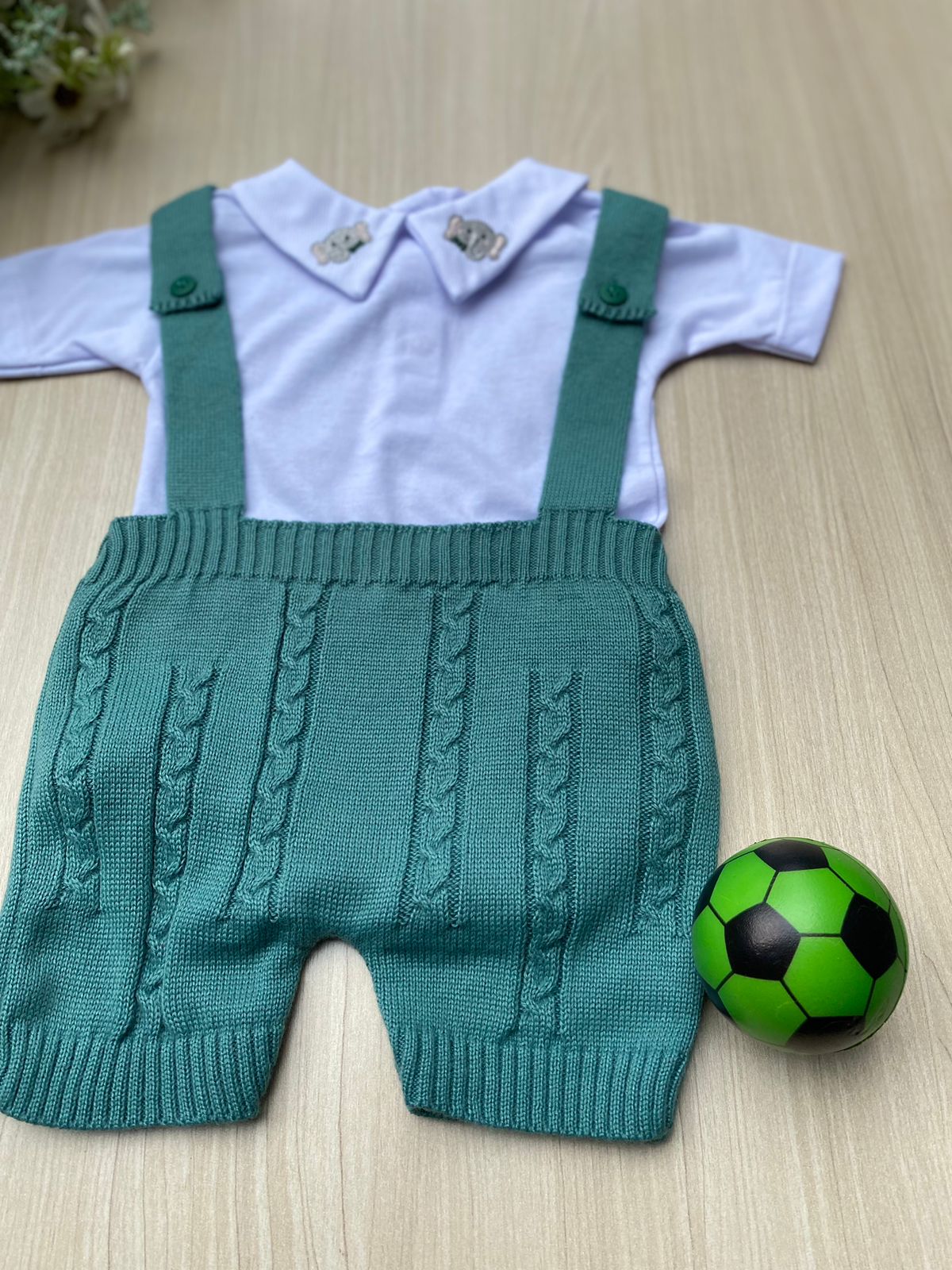 Romper Bebê Tricot Vicente