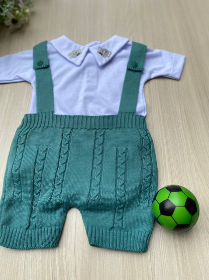 Romper Bebê Tricot Vicente