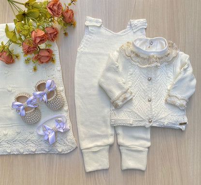 Saída Maternidade Tricot Bruna