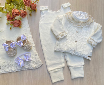 Saída Maternidade Tricot Bruna