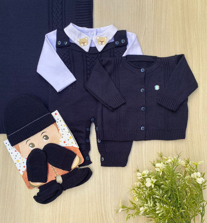 Saída Maternidade Tricot Levi