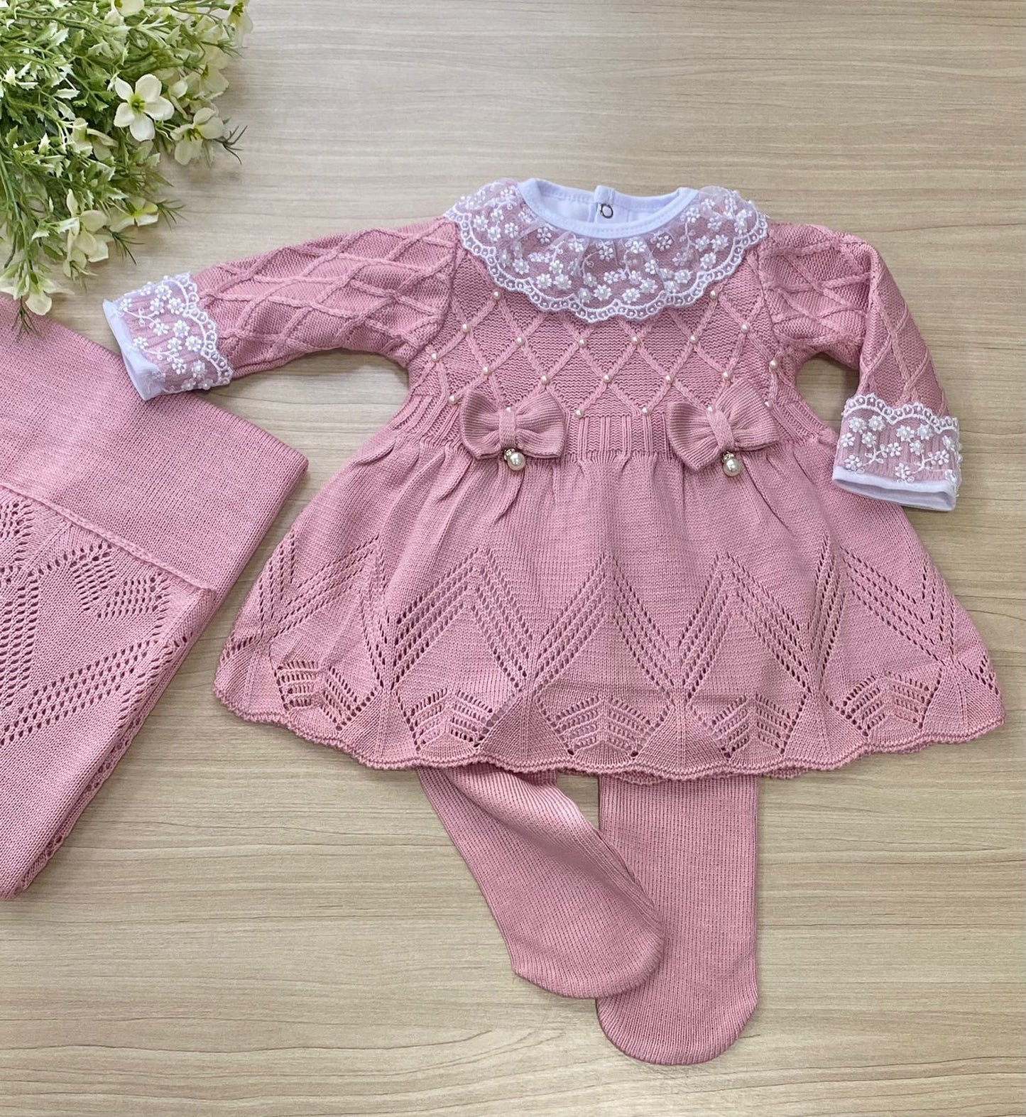 Saída Maternidade Tricot Giovanna