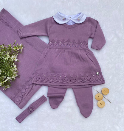 Saída Maternidade Tricot Gabriela