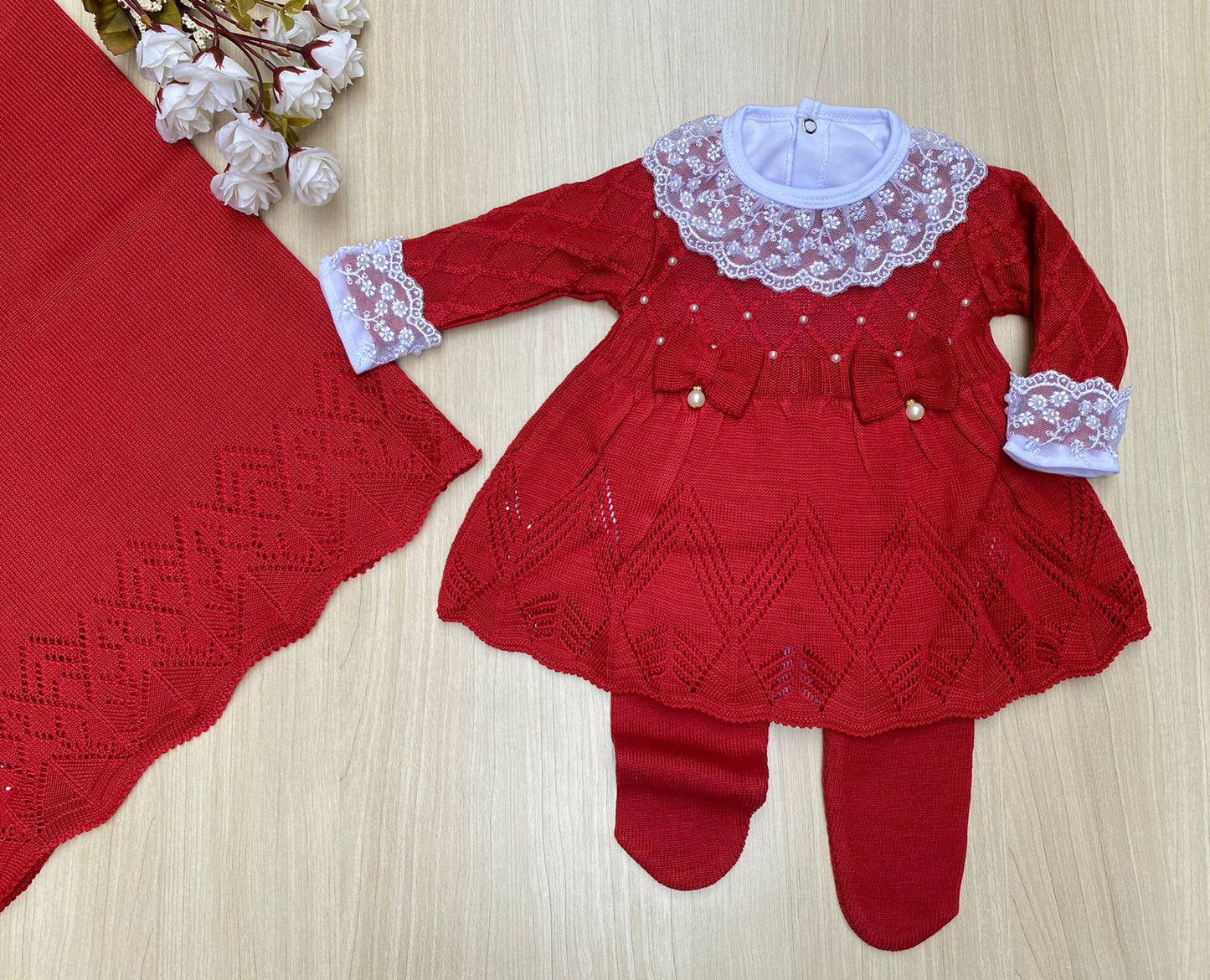 Saída Maternidade Tricot Giovanna