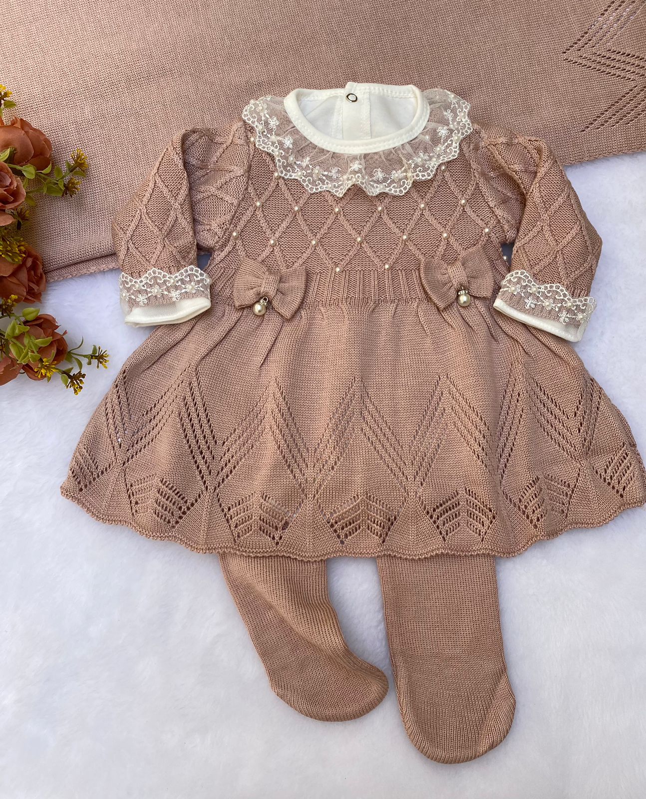 Saída Maternidade Tricot Giovanna