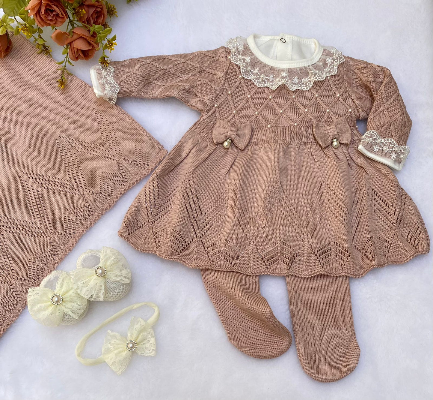 Saída Maternidade Tricot Giovanna