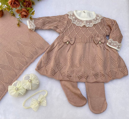 Saída Maternidade Tricot Giovanna