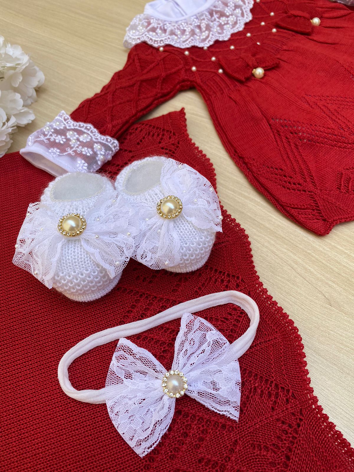Saída Maternidade Tricot Giovanna