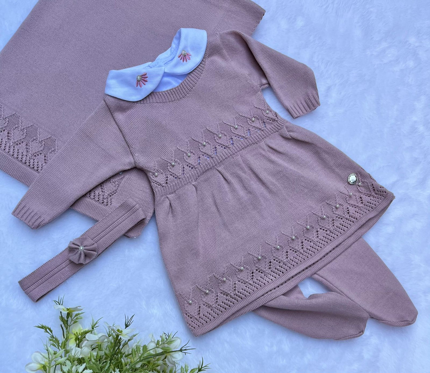 Saída Maternidade Tricot Gabriela