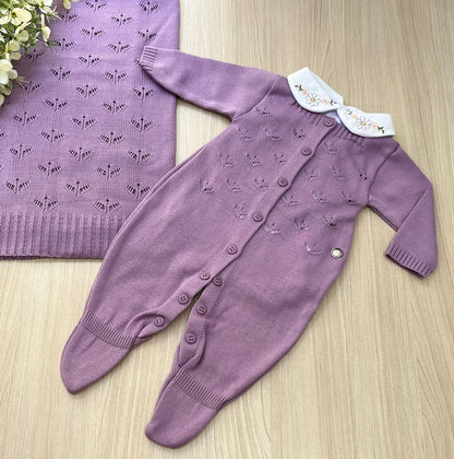 Saída Maternidade Tricot Margarida