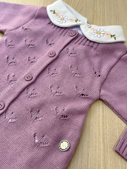 Saída Maternidade Tricot Margarida