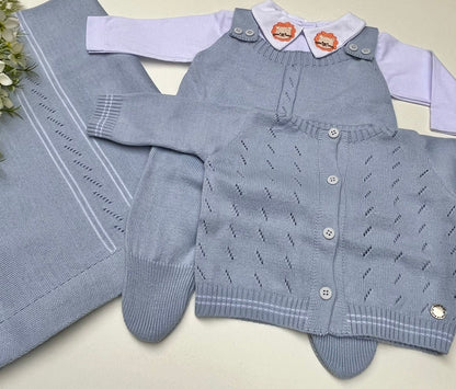 Saída Maternidade Tricot Bomber