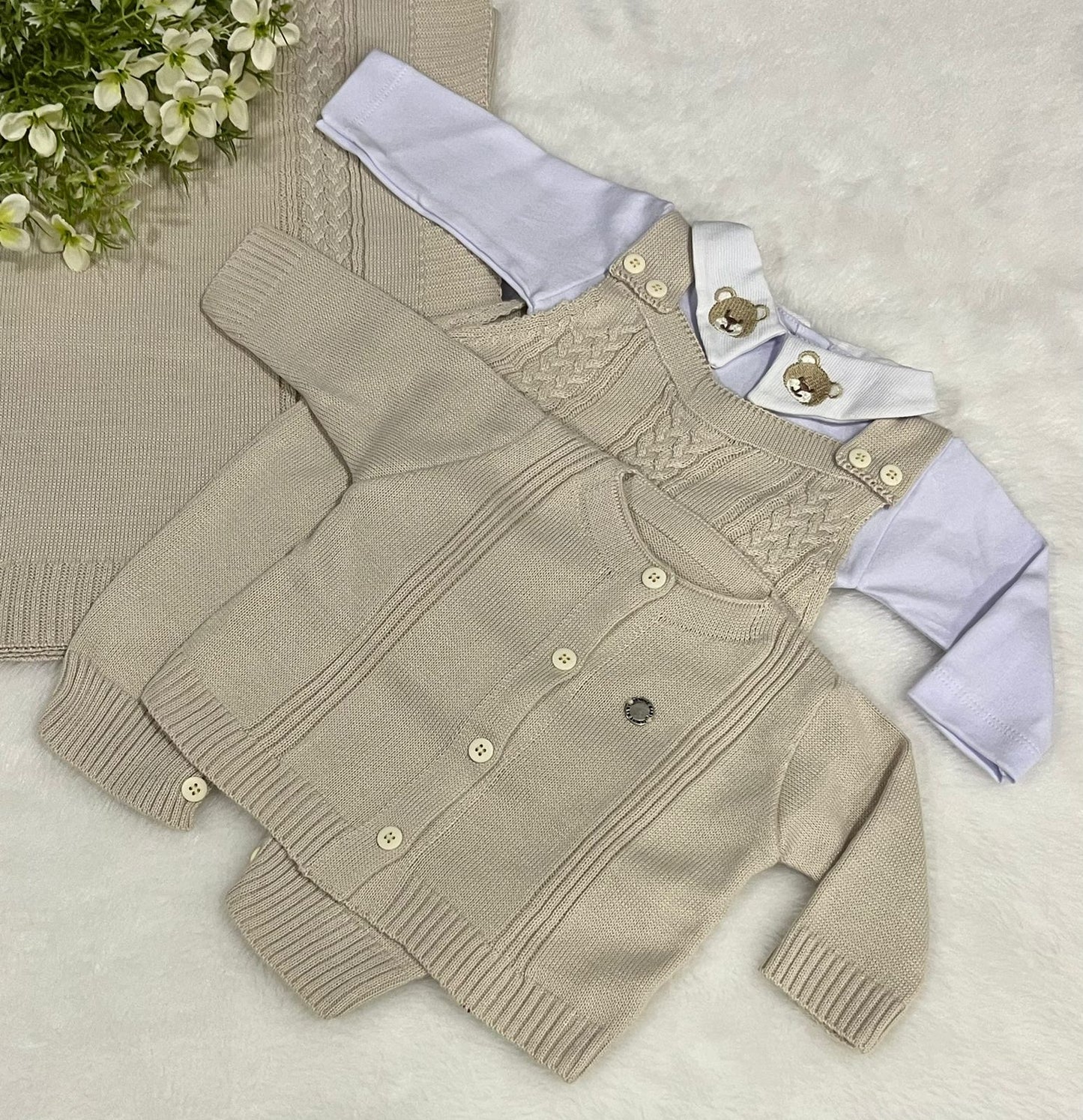 Saída Maternidade Tricot Levi