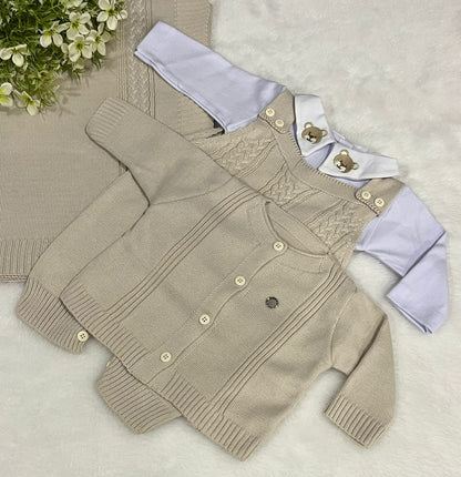 Saída Maternidade Tricot Levi