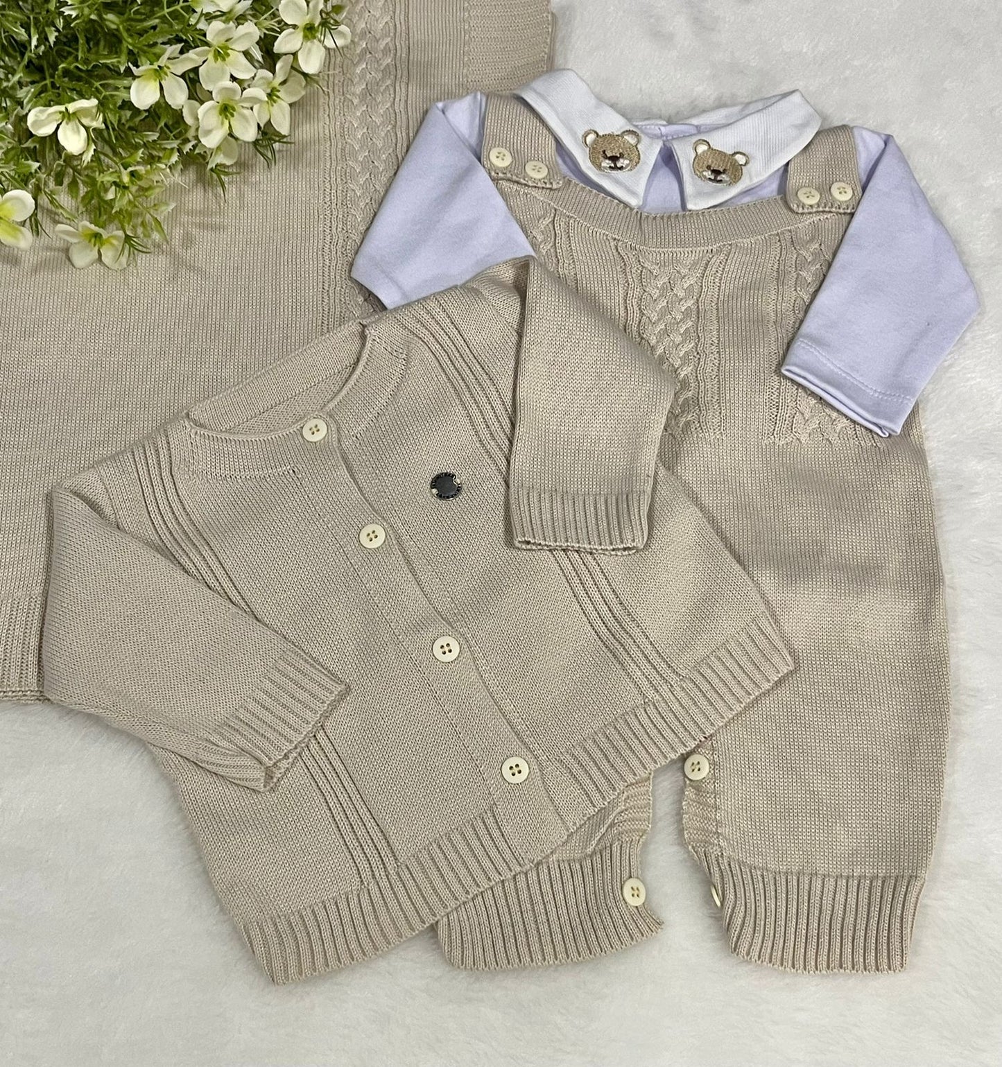 Saída Maternidade Tricot Levi
