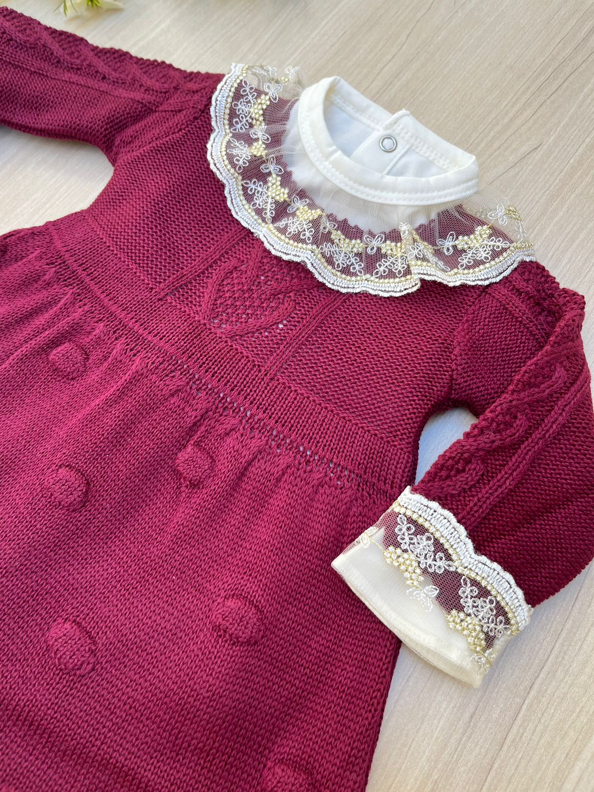 Saída Maternidade Tricot Lara